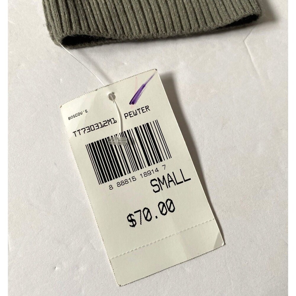 Connected Apparel Sweater Dress Womens Small Pewter Grayish Brown Ombre Cowl NWT - Picture 4 of 10